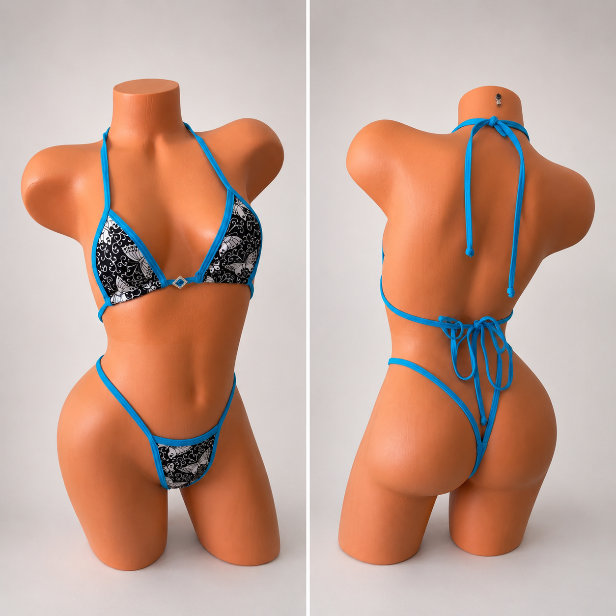 Butterfly Diamond tiny g string