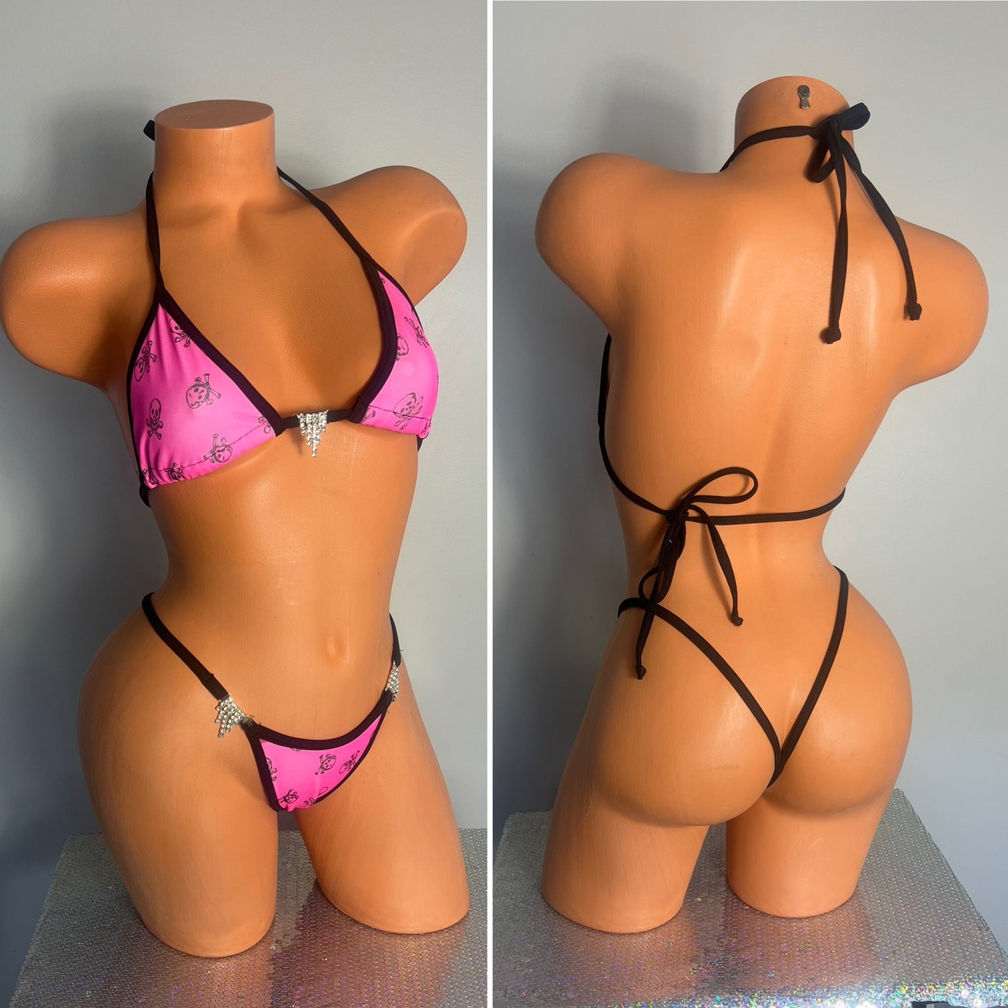 Pink Skull G String