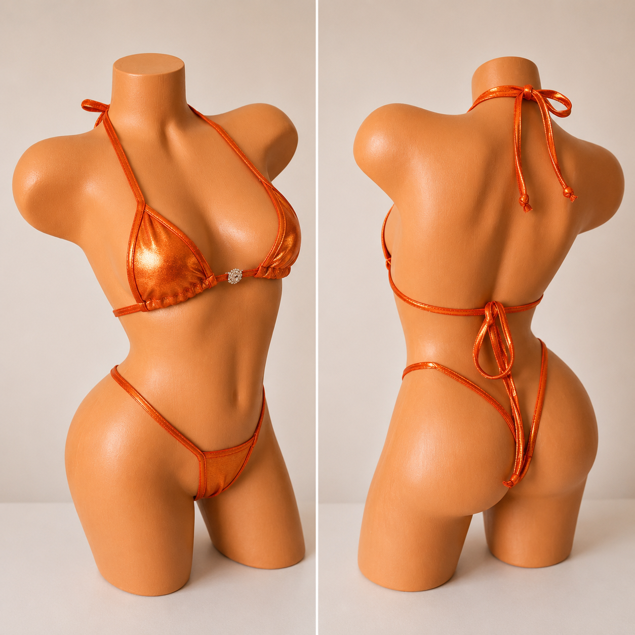 Orange g string