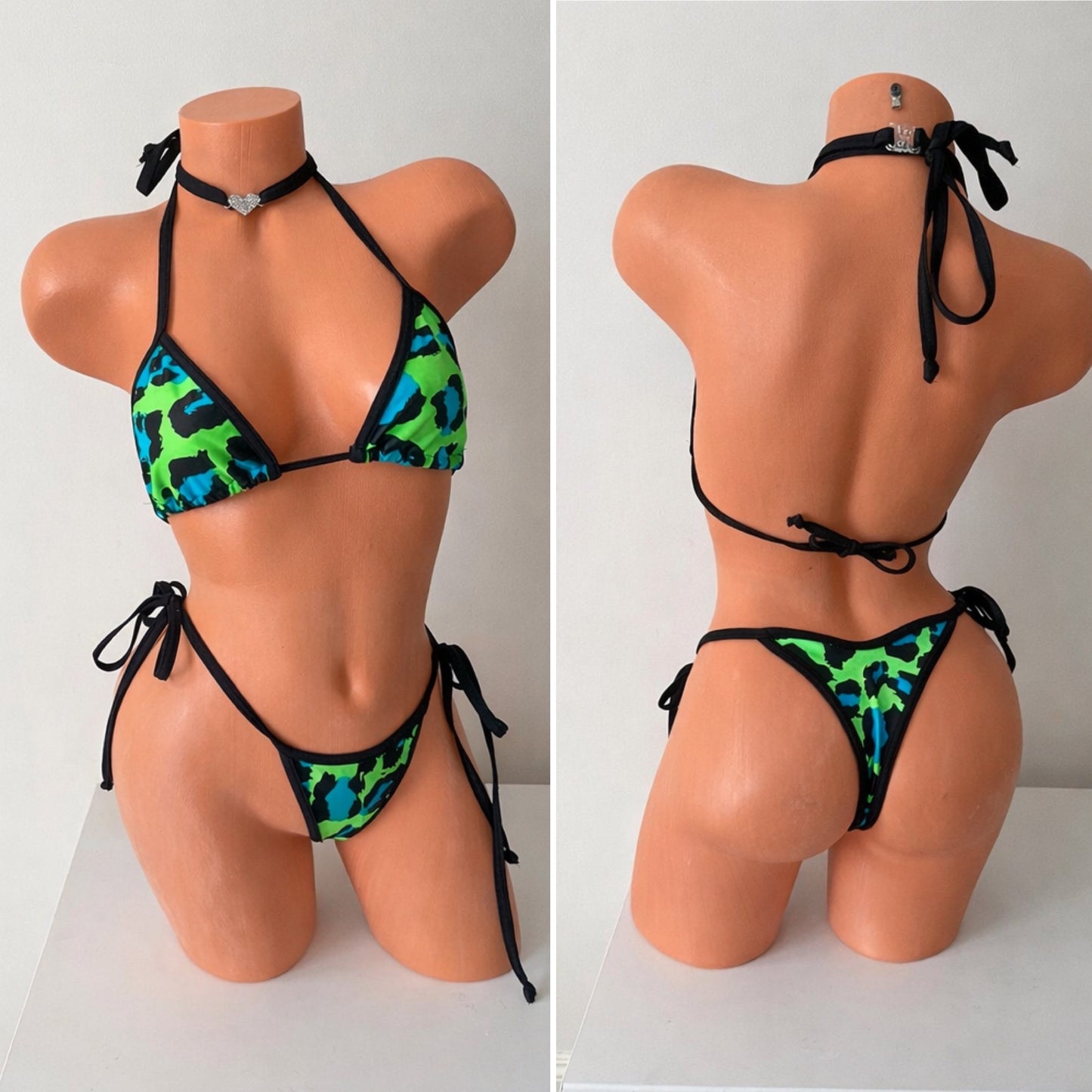Animal type Brazilian bikini