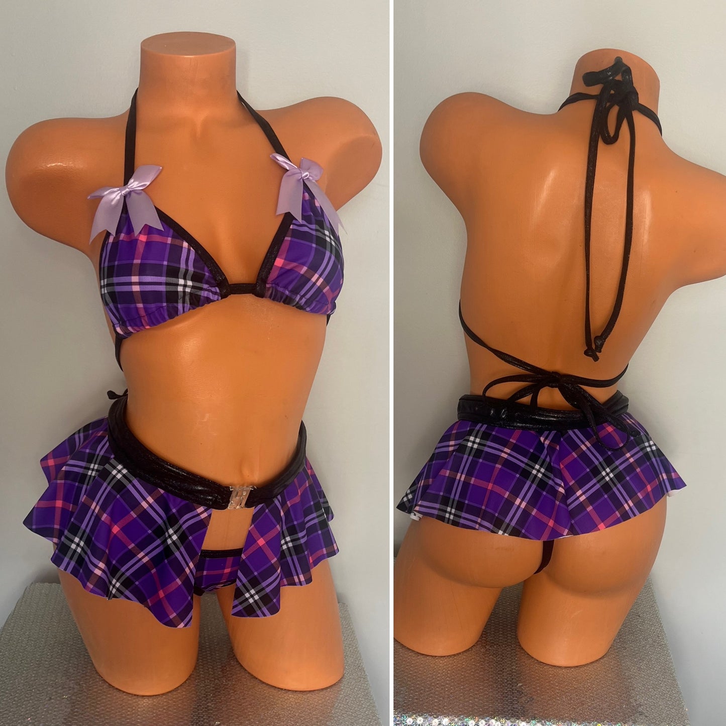 School girl (purple)