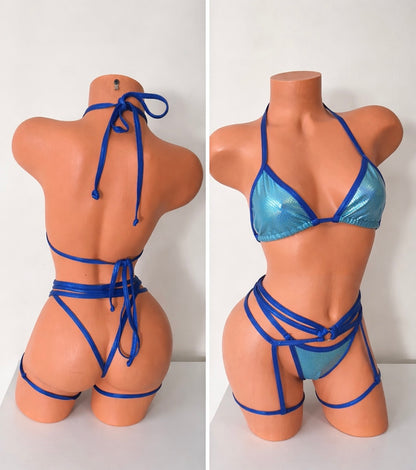 Mermaid garter set