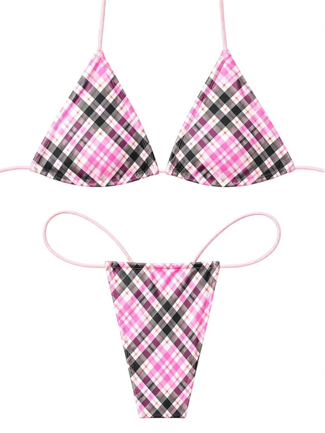 Micro String Pink School