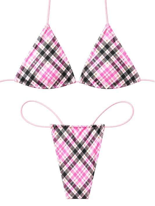Micro String Pink School