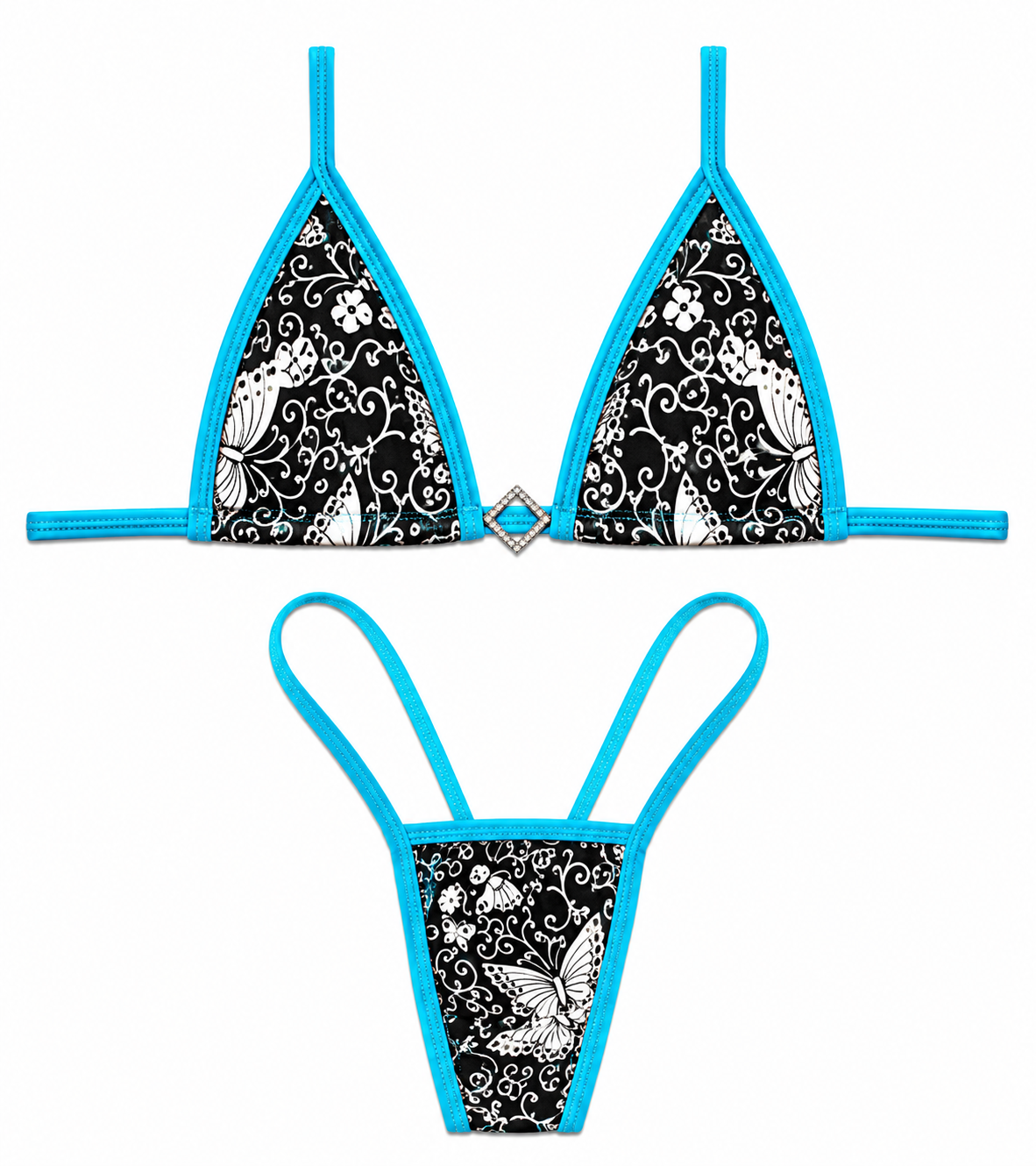 Butterfly Diamond tiny g string