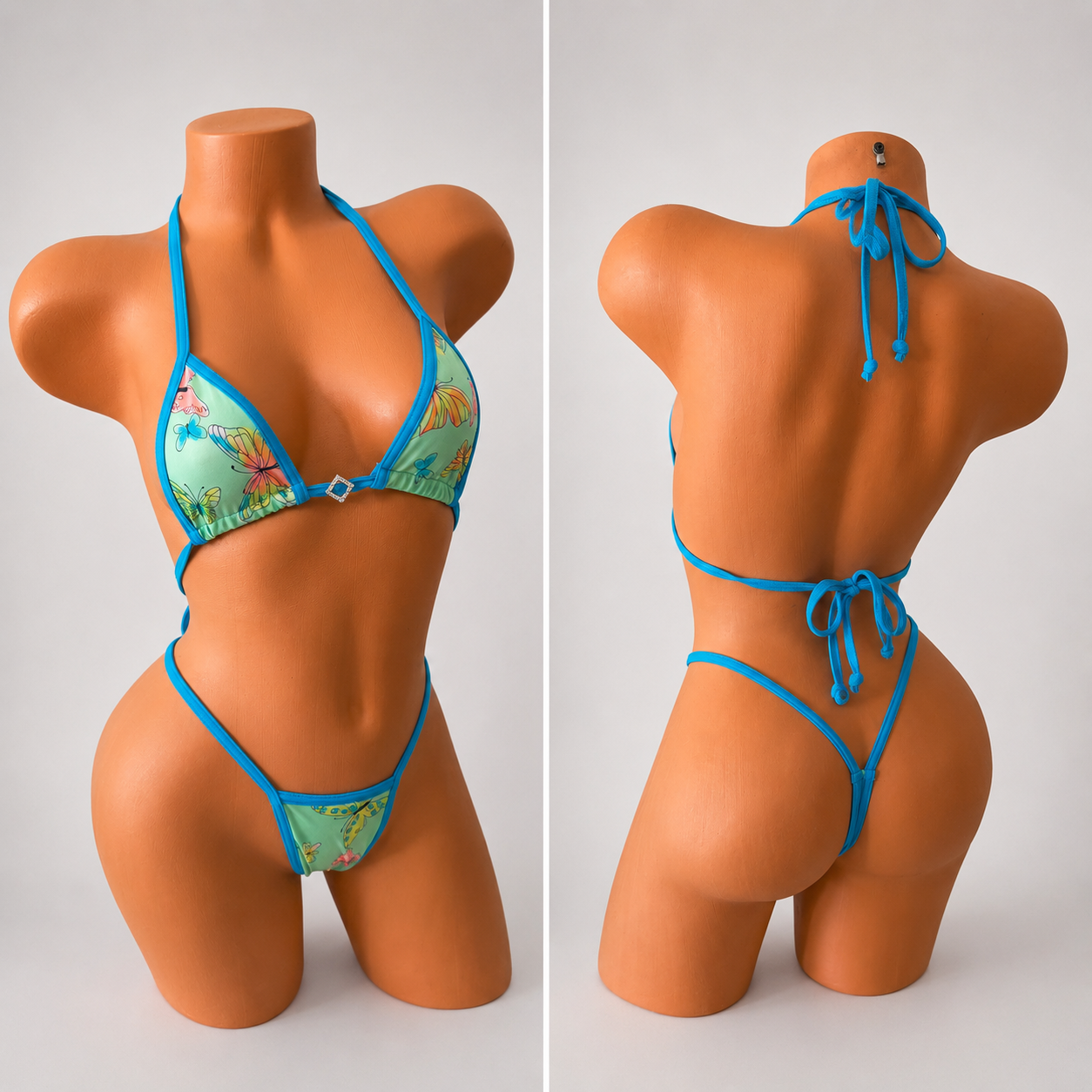 Butterfly Diamond tiny g string