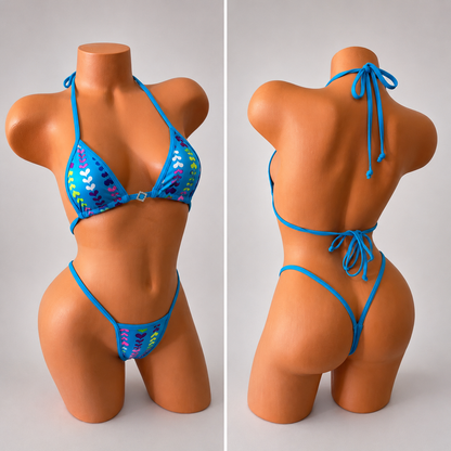 Hearts Diamond tiny g string