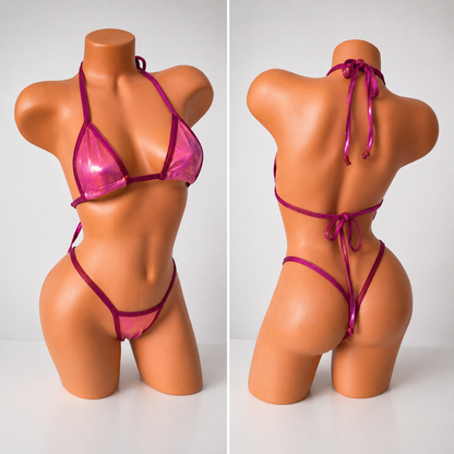 Pink/purple g string