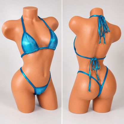 Double blue g string