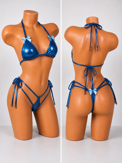 Miami Blue Bow