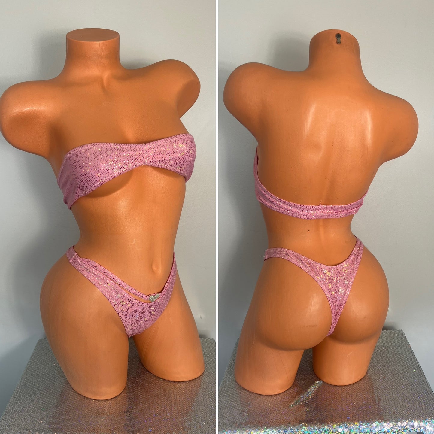 Pink Heart 2 Piece