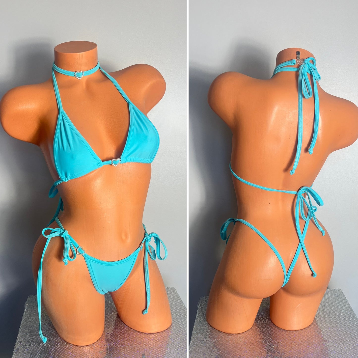 Teal G string