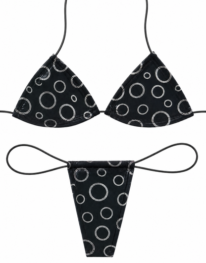Micro String Black Bubbles