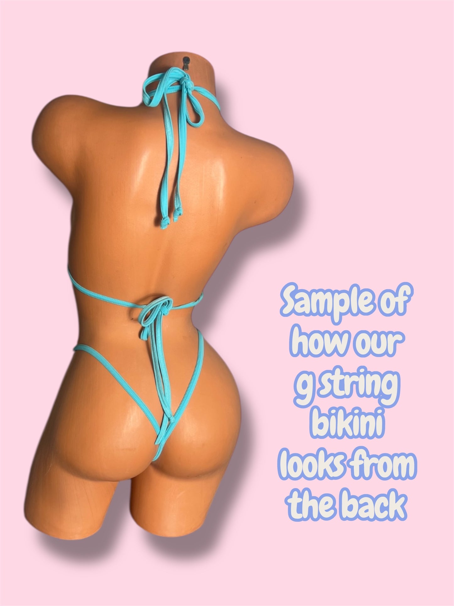 Blue Lightning G String