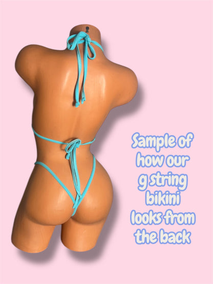 Blue Lightning G String