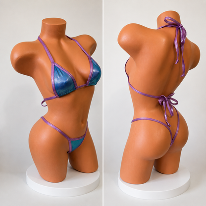 Baby Pink/Blue G string
