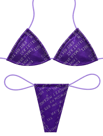 Purple text Micro