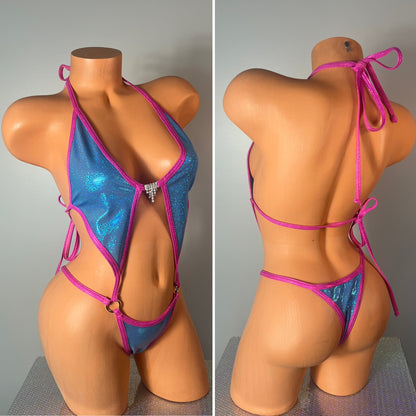Diamond One Piece (Blue)