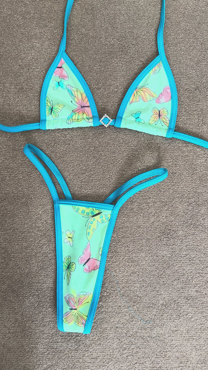 Butterfly Diamond tiny g string