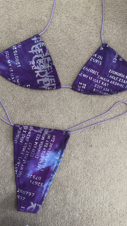 Purple text Micro
