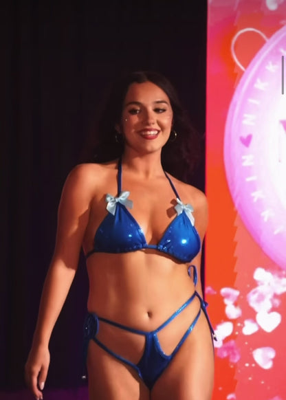 Miami Blue Bow
