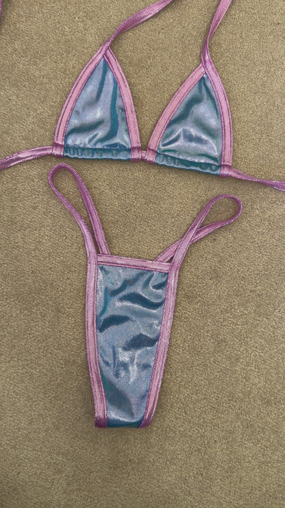 Baby Pink/Blue G string