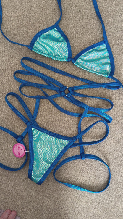 Mermaid garter set