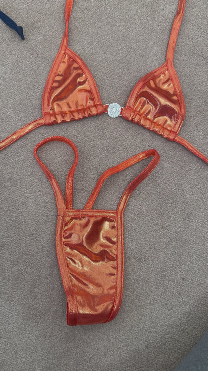 Orange g string
