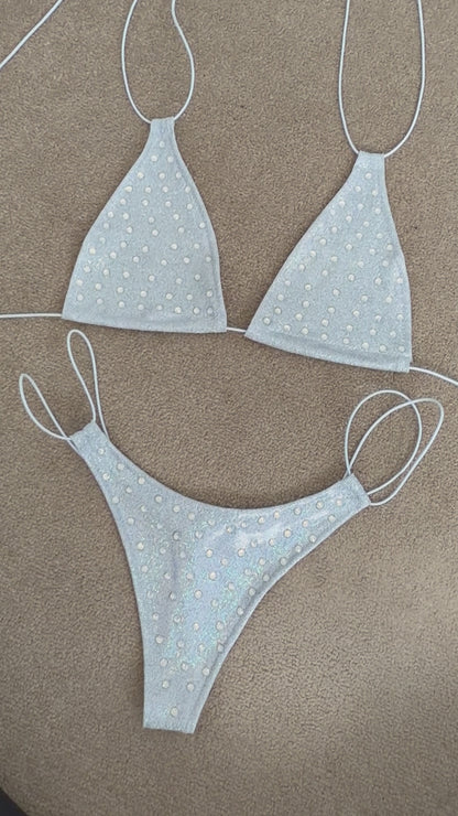 Silver Rhinestones