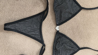 Midnight sparkle bikini